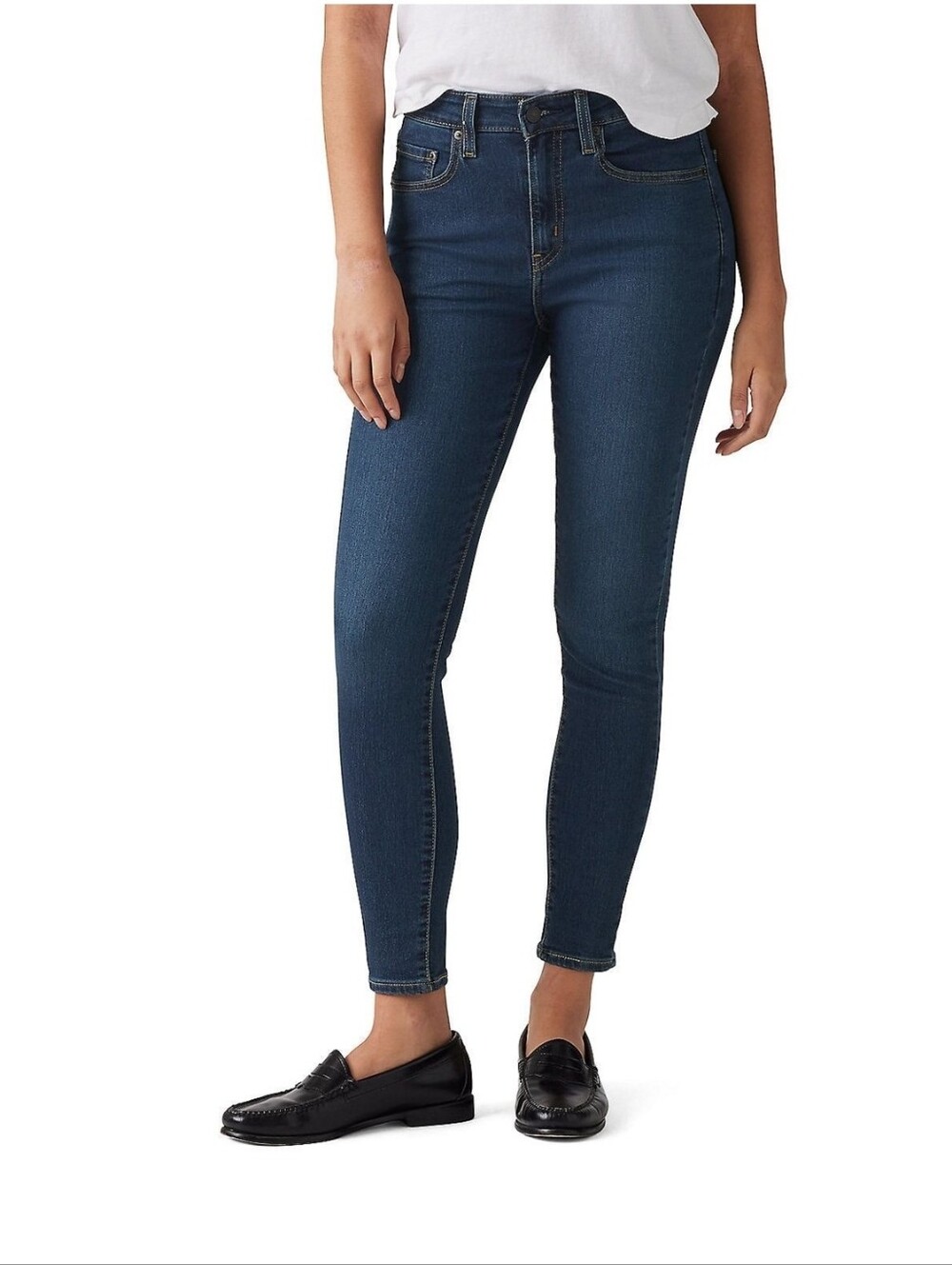 Levi's 721 High-Rise Slim Through The Hip And Thigh Stellar Stretch Size 24